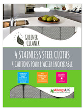 Load image into Gallery viewer, 4 Stainless Steel Cloths