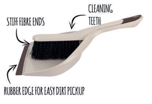 Why not try our New Stiff Dustpan & Brush