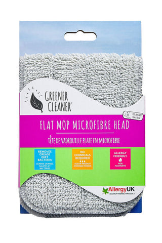 Flat Mop Microfibre Head