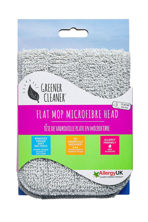 Flat Mop Microfibre Head