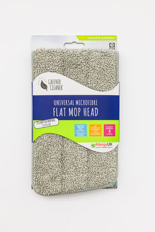 Universal Microfibre Flat Mop Head Replacement for Aua Spray Mop (13 x 44 cm)