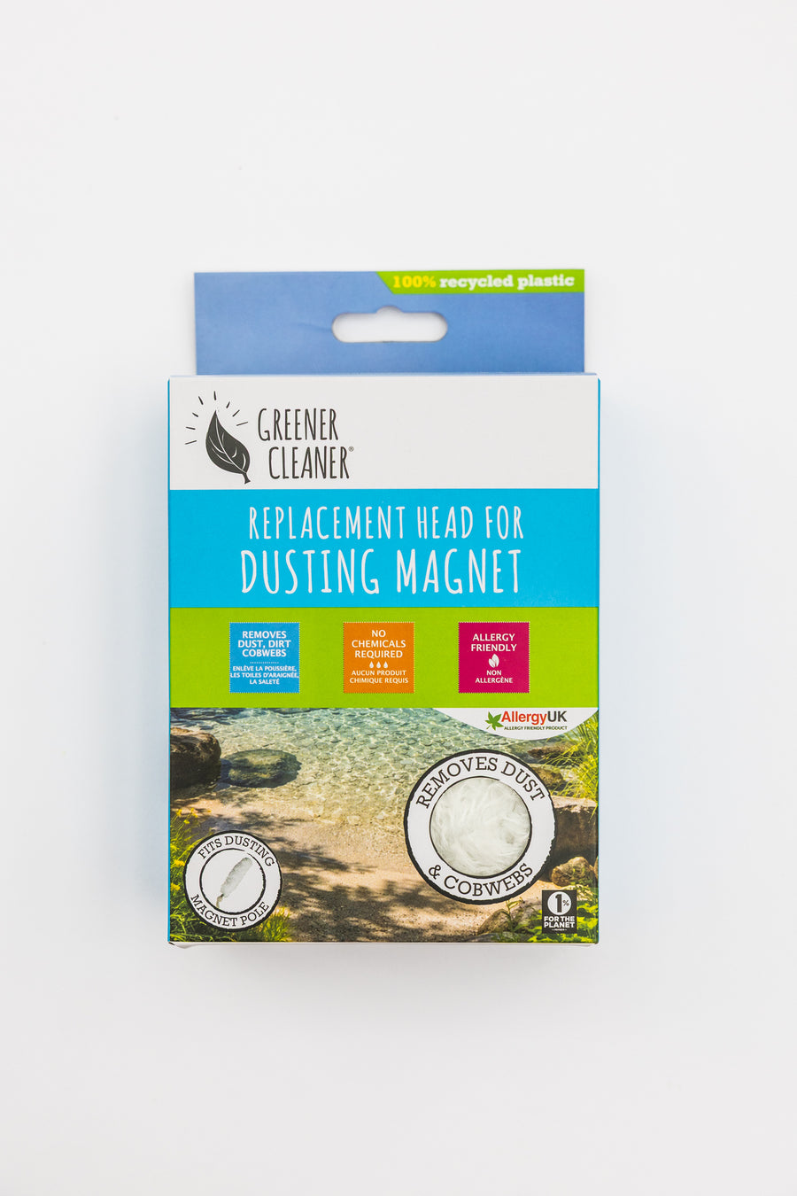 Microfibre Dusting Magnet Head (18 x12 cm)