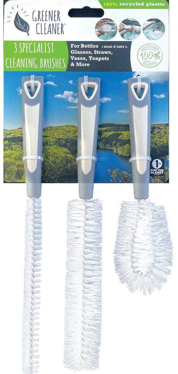 3 Specialist Cleaning Brushes