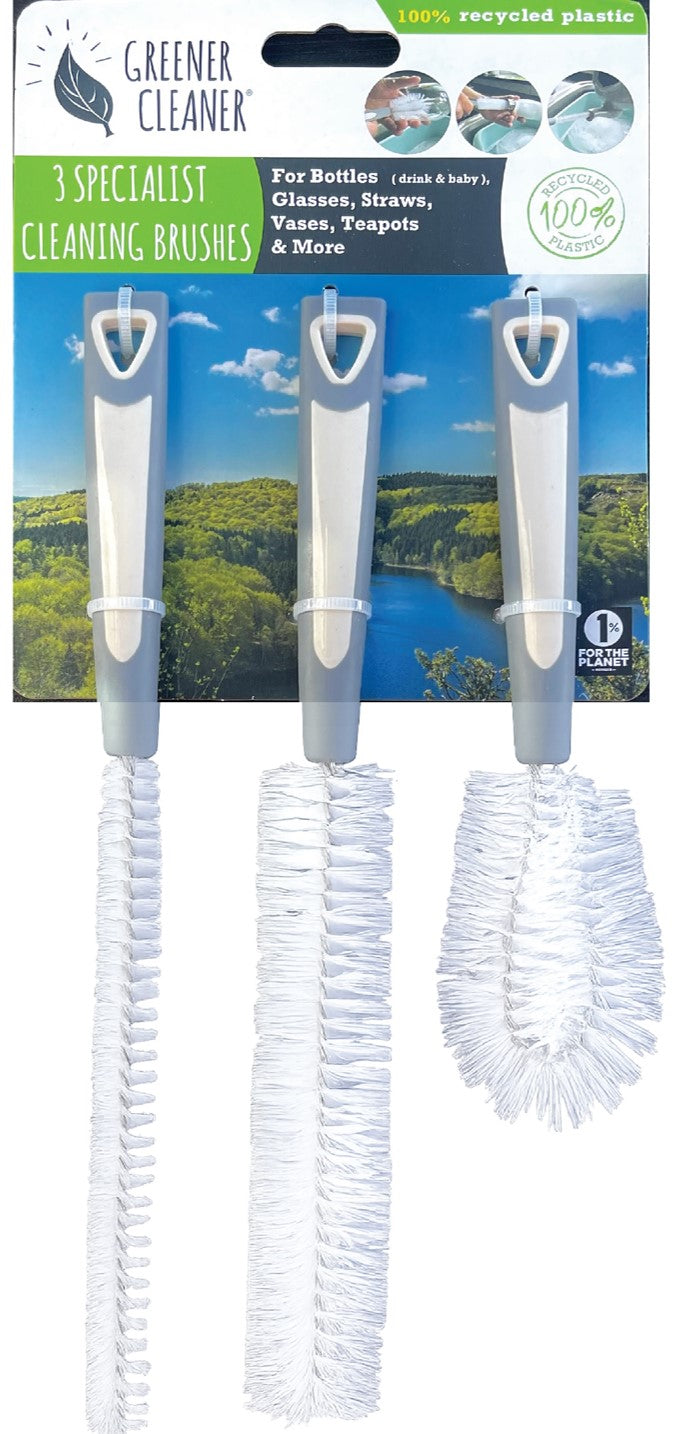 3 Specialist Cleaning Brushes