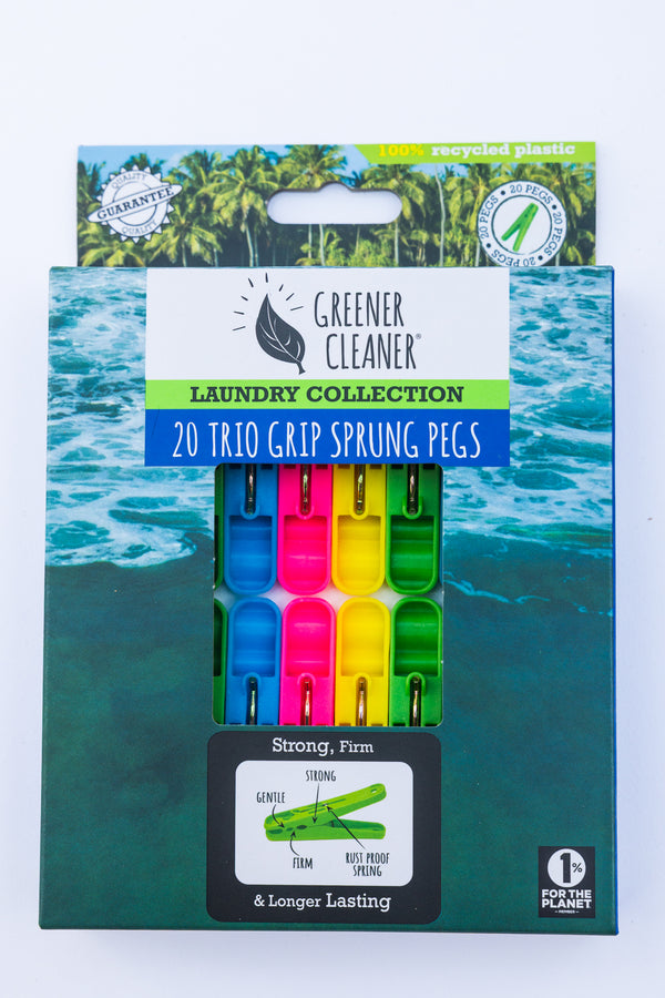 20 Trio Grip Cloths Pegs