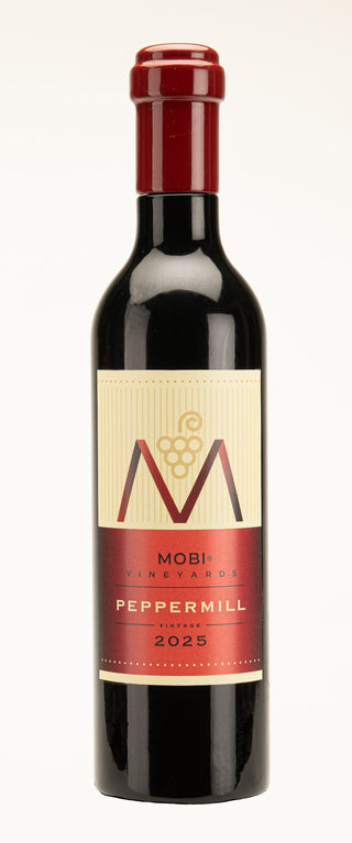 MOBI Wine Bottle Wooden Pepper Mill