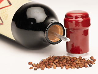 MOBI Wine Bottle Wooden Pepper Mill