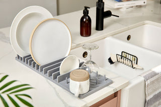 Dish Rack & Drying Mat Set