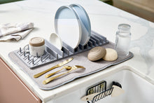 Load image into Gallery viewer, Dish Rack &amp; Drying Mat Set
