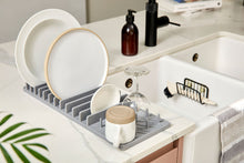 Load image into Gallery viewer, Dish Rack &amp; Drying Mat Set
