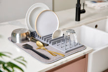 Load image into Gallery viewer, Dish Rack &amp; Drying Mat Set
