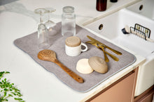 Load image into Gallery viewer, Dish Rack &amp; Drying Mat Set
