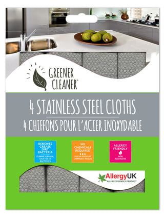 4 Stainless Steel Cloths